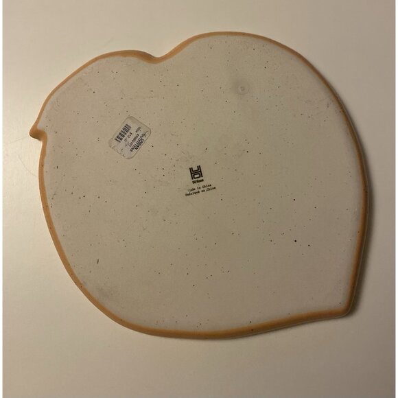 Urban Outfitters UO Home Peach Shaped Fruit Serving Plate Retired Replacement - Picture 6 of 7